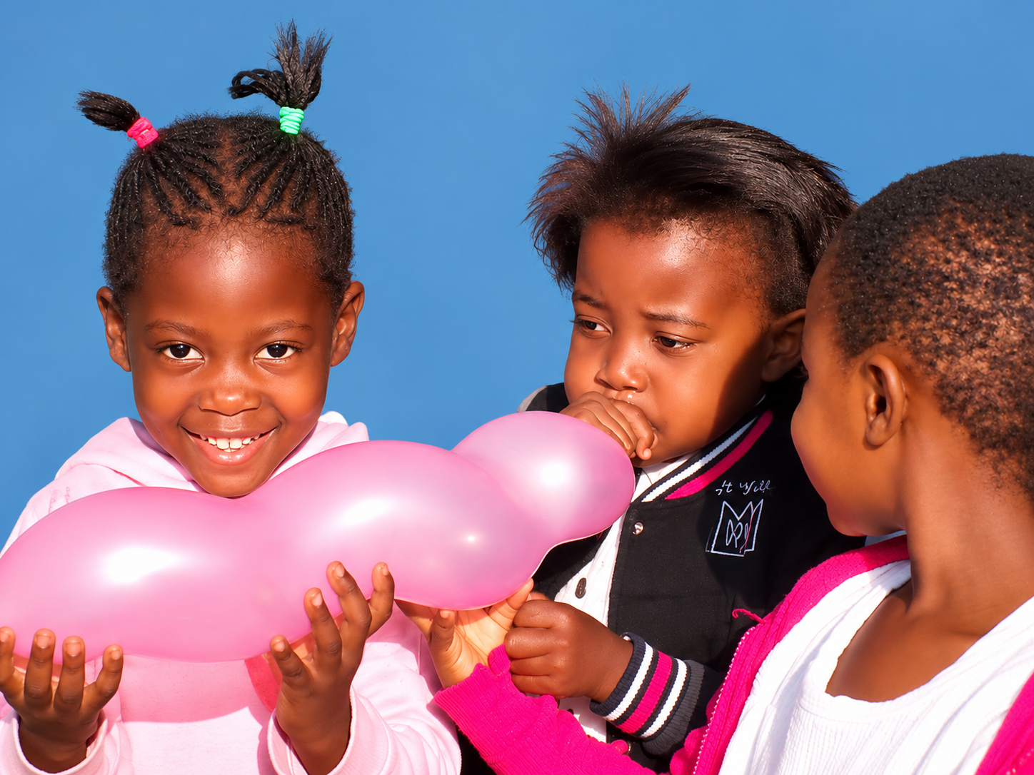 Young children enjoying a school activity