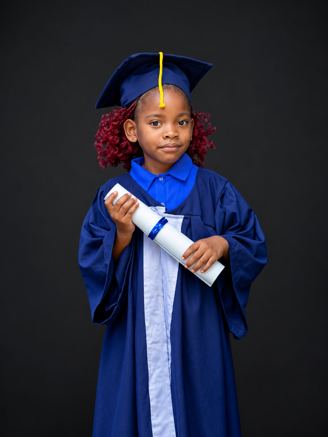 Young graduate portrait